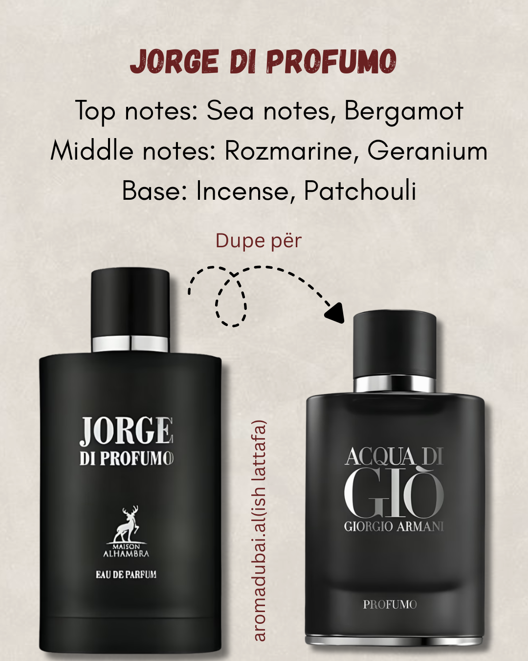 Jorge di Profumo – Maison Alhambra
