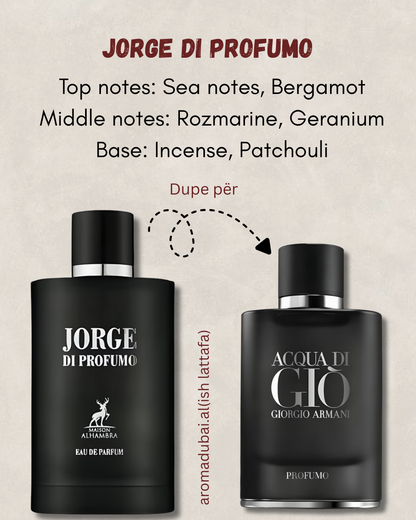 Jorge di Profumo – Maison Alhambra